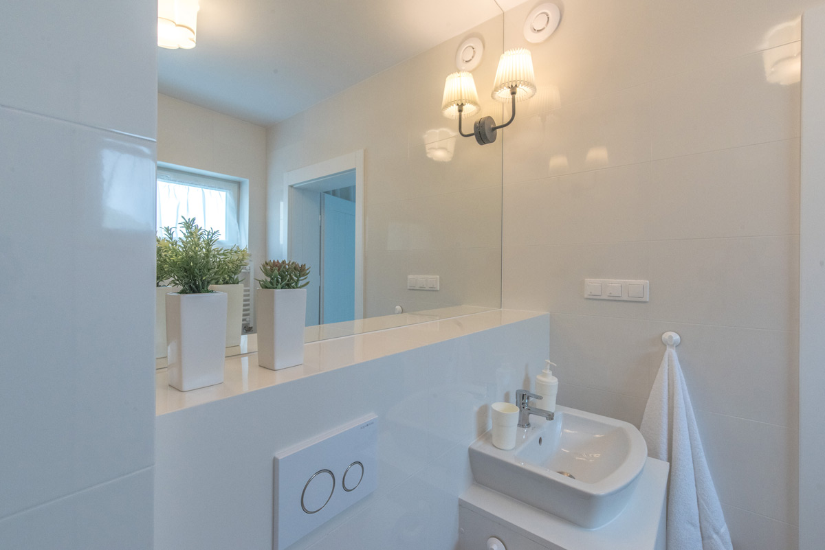 Apartament w Ustce - łazienka