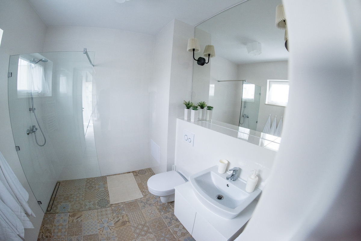 Apartament w Ustce - łazienka